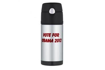 Obama Thermos Bottle 12oz by CafePress