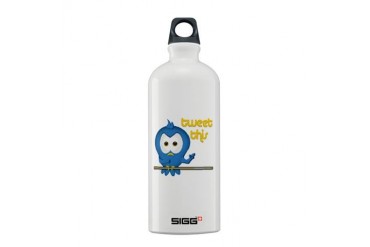 Tweet This Blue Sigg Water Bottle 0.6L by CafePress