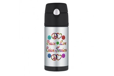 Cairn Terriers Pets Thermos Bottle 12oz by CafePress