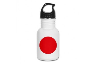 Flag of Japan Flag Kid's Water Bottle by CafePress