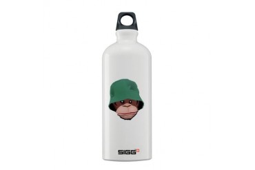 YetiMnky Monkey Sigg Water Bottle 0.6L by CafePress