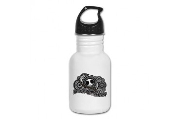 GrimReaper Skull Kid's Water Bottle by CafePress