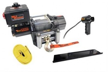 Mile Marker PE4500 Electric Winch 76-50115B 3,000 to 6,000 lbs. ATV Winches