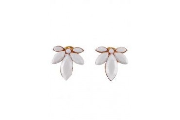 Sze Accessories Leafy Earrings