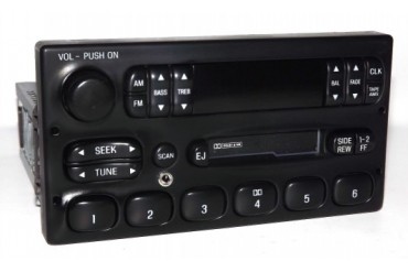 Ford 1999-2010 Truck Van AMFM Cassette Auxiliary Input Radio F85F-19B132-AA