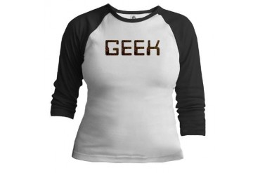 Geek Circuit Geek Jr. Raglan by CafePress