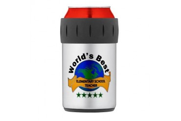 Thermos Can Cooler Teacher Thermosreg; Can Cooler by CafePress