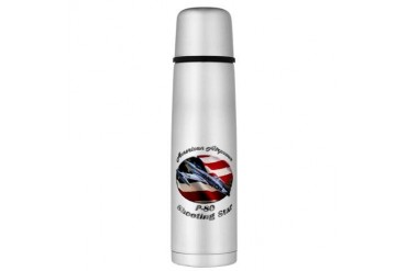 P-80 Shooting Star Large Thermos Bottle Hobbies Large Thermosreg; Bottle by CafePress