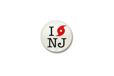 NJ Hurricane Obama Mini Button by CafePress