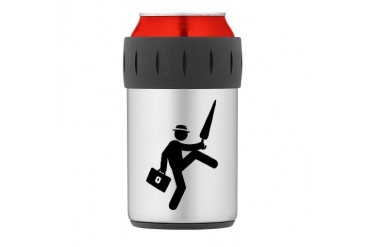 Silly Walks Thermos Can Cooler Humor Thermosreg; Can Cooler by CafePress