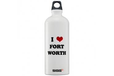 FORT WORTH.png Funny Sigg Water Bottle 1.0L by CafePress