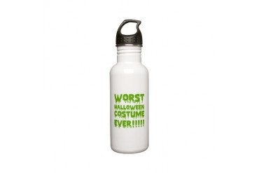 Worst Halloween Costume Ever Stainless Water Funny Stainless Water Bottle 0.6L by CafePress