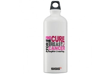Find The Cure 1.2 Breast Cancer Sigg Water Bottle Breast cancer Sigg Water Bottle 1.0L by CafePress