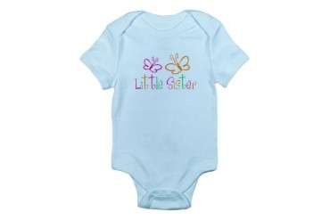 Little Sister Buttterfly Infant Bodysuit