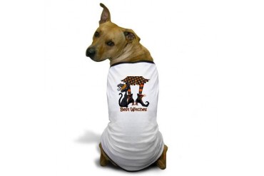 Best Witches Black Cat Cat Dog T-Shirt by CafePress