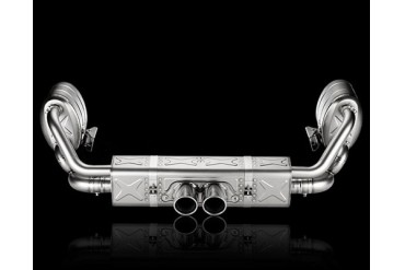 Akrapovic Titanium Slip-On Race Exhaust Porsche 997.2 GT3 4.0L 10-12