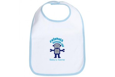 Cute Bib by CafePress