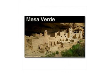 Mesa Verde NP Travel Rectangle Magnet by CafePress