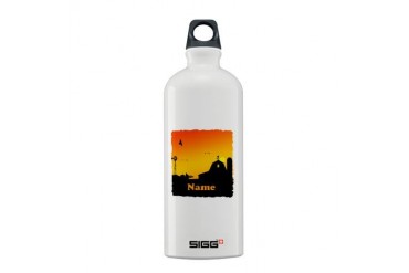 Sunrise at the Farm Dog Sigg Water Bottle 0.6L by CafePress