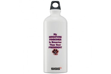 MINPINPRESIDENT.png Pets Sigg Water Bottle 1.0L by CafePress