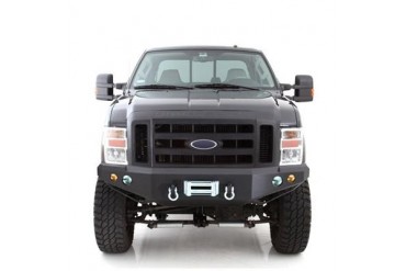 Smittybilt M1 Ford Superduty Winch Mount Front Bumper with D-ring Mounts and Light Kit 612831 Front Bumpers