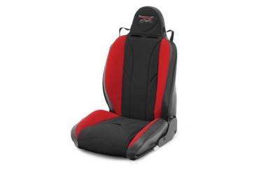 MasterCraft Safety Baja RS with Adjustable Headrest in Black / Red Outer/ Black Inner fabric 512012 Seat