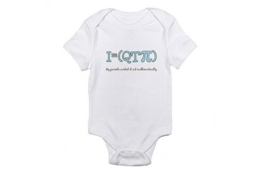 QT Pi Infant Bodysuit / Creeper Cutie Pie