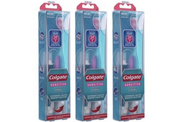3-Pack Colgate Sensitive Enamel Health Extra Soft Manual Toothbrush