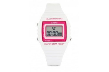 Casio White W-215H-7AVDF Watch