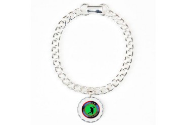 Golf designs Golf Charm Bracelet, One Charm by CafePress