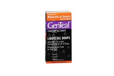 Genteal Lubricant Gel Eye Drops Moderate To Severe 0.5 oz