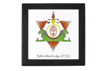 SML Lamen Lodge Keepsake Box by CafePress