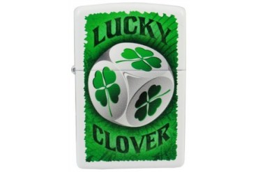 Zippo Lighters - Lucky Clover Zippo Lighter