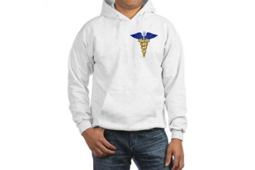 Doctor Caduceus Art Hooded Sweatshirt by CafePress