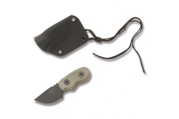 Ontario Ranger Series Little Bird Knife with Black Micarta Handle