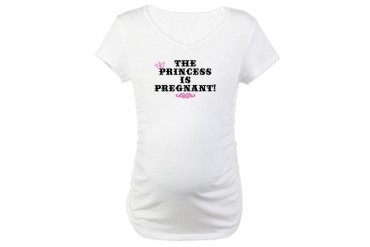 Pregnant Princess Maternity T-Shirt