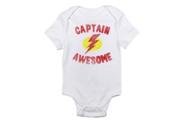Captain Awesome Infant Bodysuit