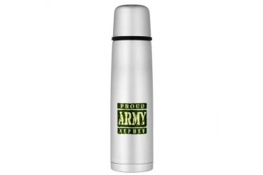 Proud Army Nephew Large Thermos Bottle Army Large Thermosreg; Bottle by CafePress