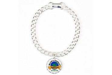 Lawyer Charm Bracelet, One Charm by CafePress