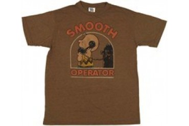 Peanuts Charlie Brown Smooth Operator T-Shirt Sheer by JUNK FOOD