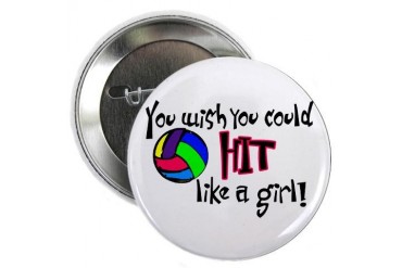 You Wish You Could Hit Like a Button Sports 2.25 Button by CafePress