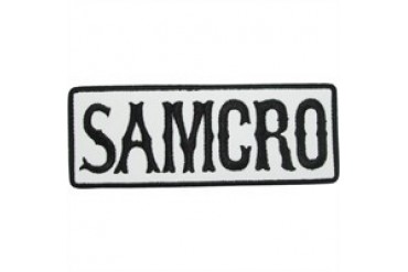 Sons of Anarchy SAMCRO Rectangle Patch