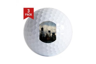 World Trade Center, New York New york Golf Balls by CafePress