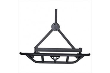 Rugged Ridge RRC Rear Bumper with Hitch Box/Tire Carrier 11503.13 Rear Bumpers