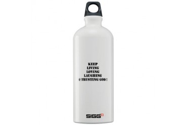 Love Sigg Water Bottle 1.0L by CafePress