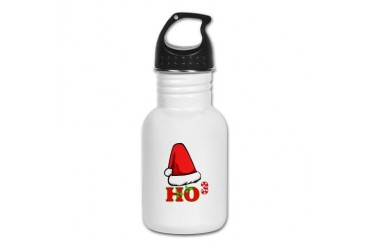 Santa to the 3rd Geek Kid's Water Bottle by CafePress