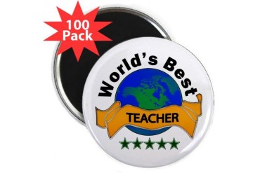 2.25quot; Magnet 100 pack Teacher 2.25 Magnet 100 pack by CafePress