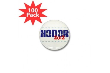 Hodor2012 Obama Mini Button 100 pack by CafePress