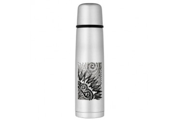 ATCsun.jpg Large Thermos Bottle Black Large Thermosreg; Bottle by CafePress