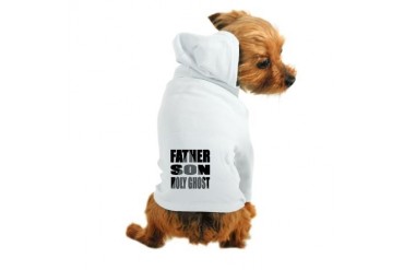 The Trinity Religion Dog Hoodie by CafePress